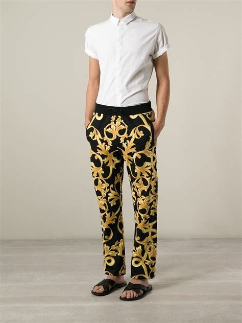 versace track trousers for men